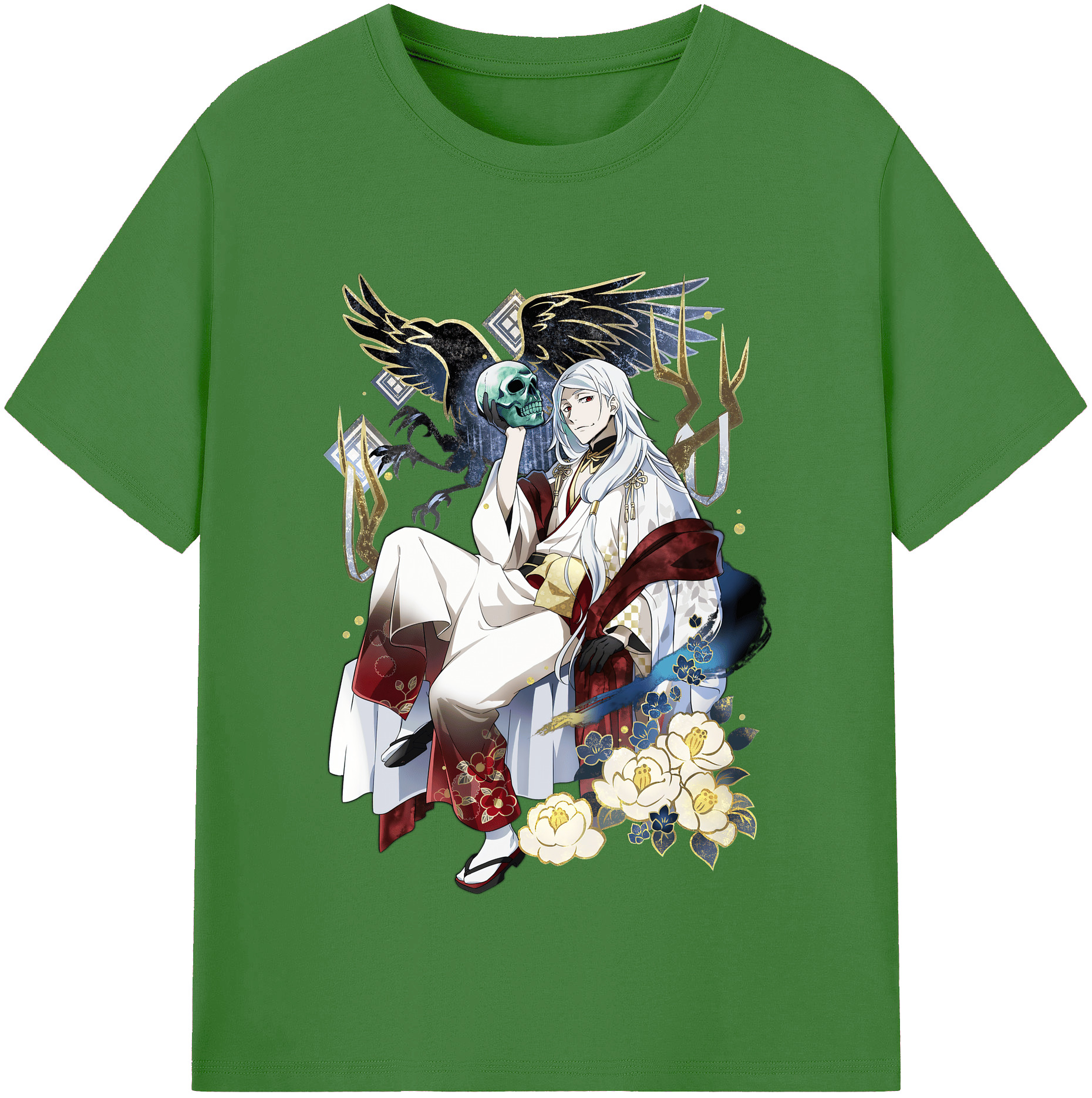 （画像用） 文豪ストレイドッグス Bungo Stray Dogs レディースカジュアルプリントTシャツ（綿100％）